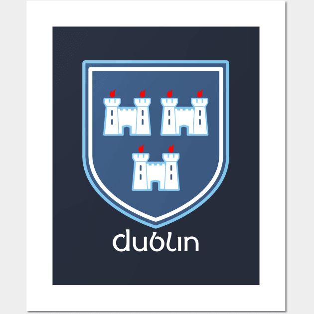 Dublin City Crest Wall Art by Hotshots